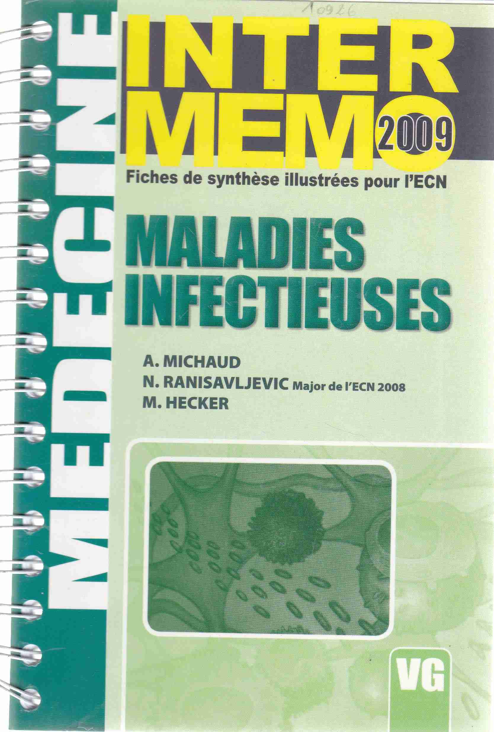 Librairie Bouarroudj - INTER MEMO MALADIES INFECTIEUSES