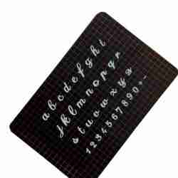 Librairie Bouarroudj - ARDOISE EN PVC NOIRE+BROSSE 05151