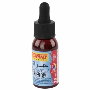 encre aquarelle 30ml rouge vif