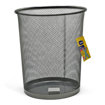 Librairie Bouarroudj - CORBEILLE A PAPIER EN METAL PM G5006.7