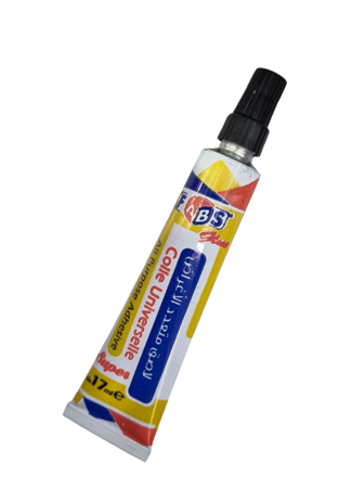 colle tube transparnte 54500 fabs