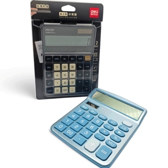 calculatrice de bureau 12digits deli 1653