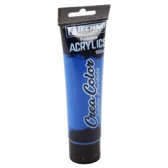acrylique 100ml creacolor bleu phtal 5681