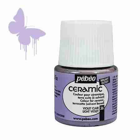 ceramic n°36 violet claire