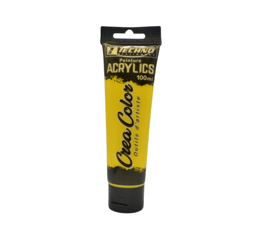 acrylique 100ml creacolor jaune cad 5679