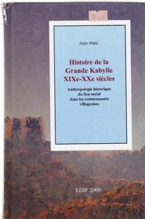 histoire de la grande kabylie xixe-xxe siecles