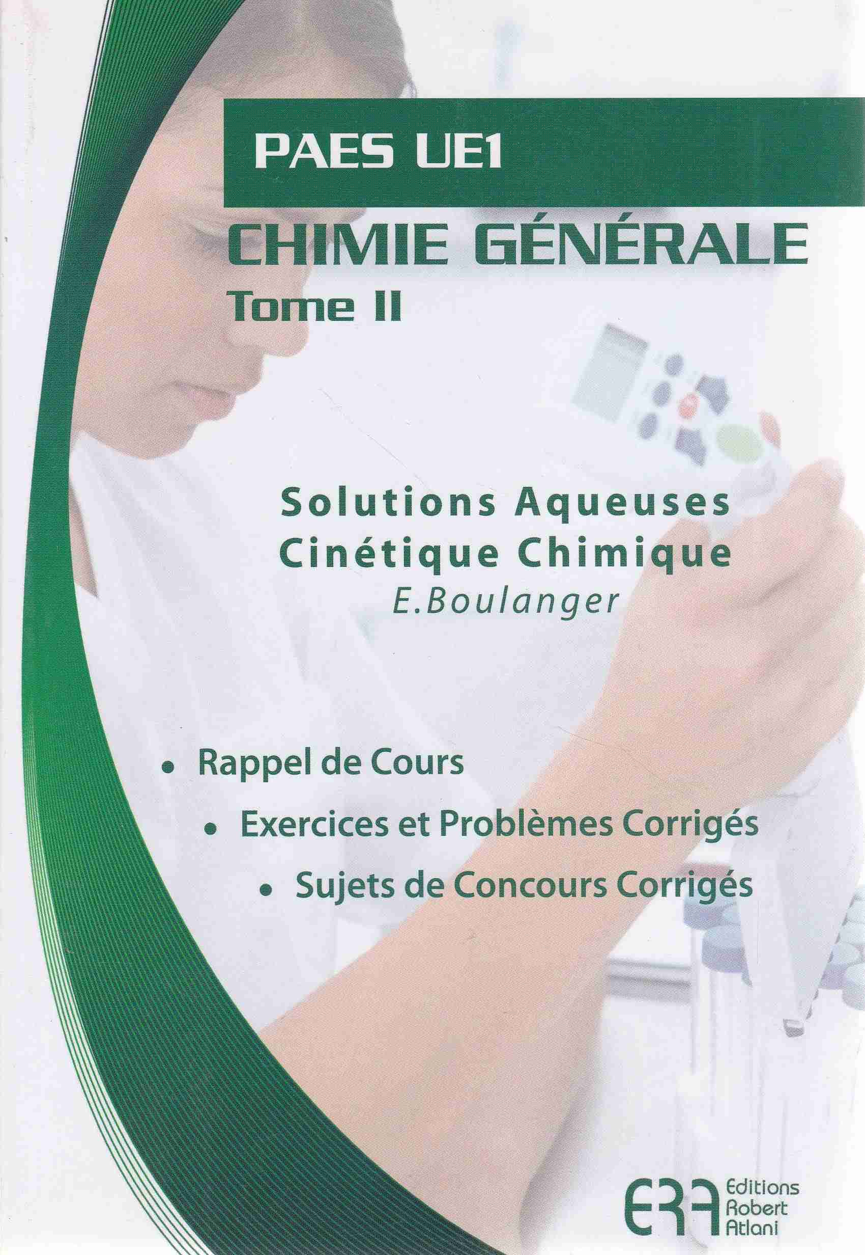 paes ue1 chimie generale tome 2