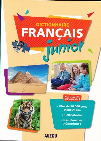 dictionnaire francais junior avec la nouvelle orthographe