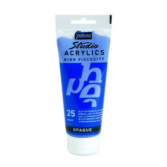 acrylique 100ml bleu outremer clair 831025