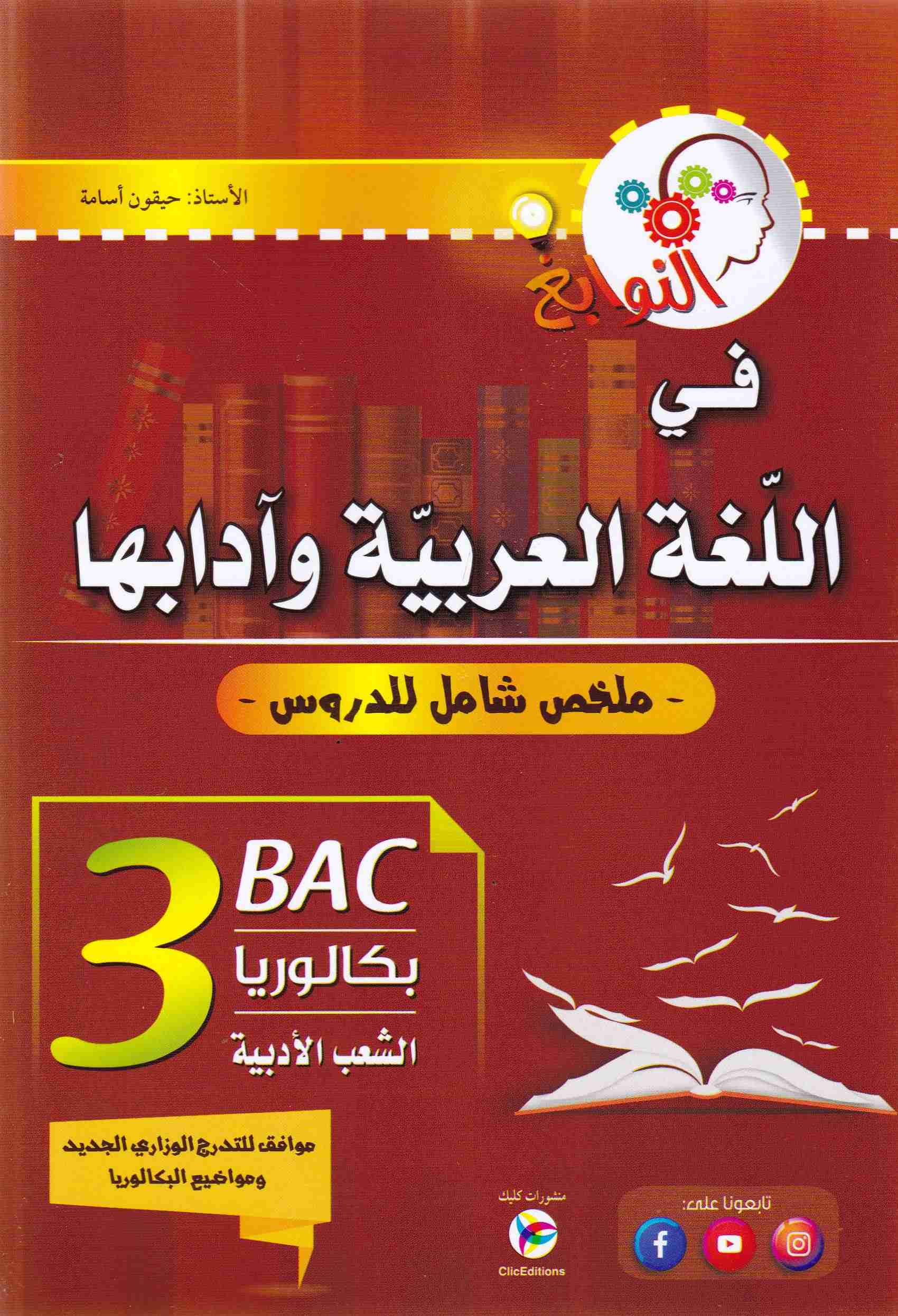 Librairie Bouarroudj - النوابغ في اللغة العربية و آدابها ملخص شامل للدروس أدبي 3ثا