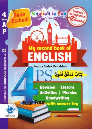 serie etahadi my second book of english 4ap