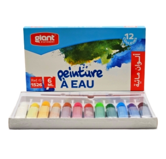 gouache ecolier 12clrs giant 1526