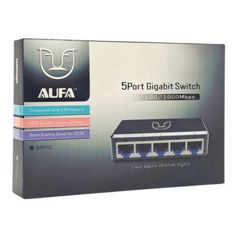 switch 5 ports 10/100/1000 alpha