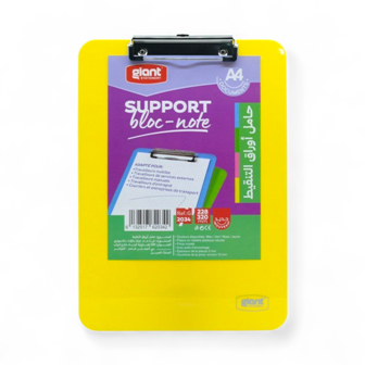 support bloc note a4 pvc giant g-2034