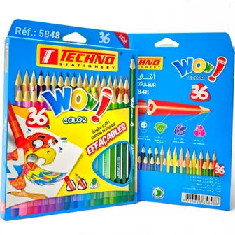 crayon couleur 36 wow tec 5848