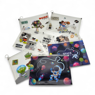 pochette pvc a5  zippe comics rama rs4206.8