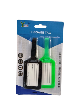 porte etiquette de voyage 2pcs pm pl-1161