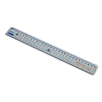 regle 30cm cristal vertex 167