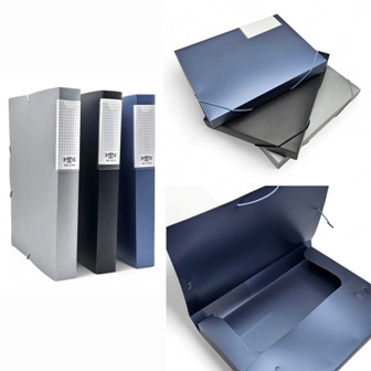 boite archives en pp dos 4cm fabs