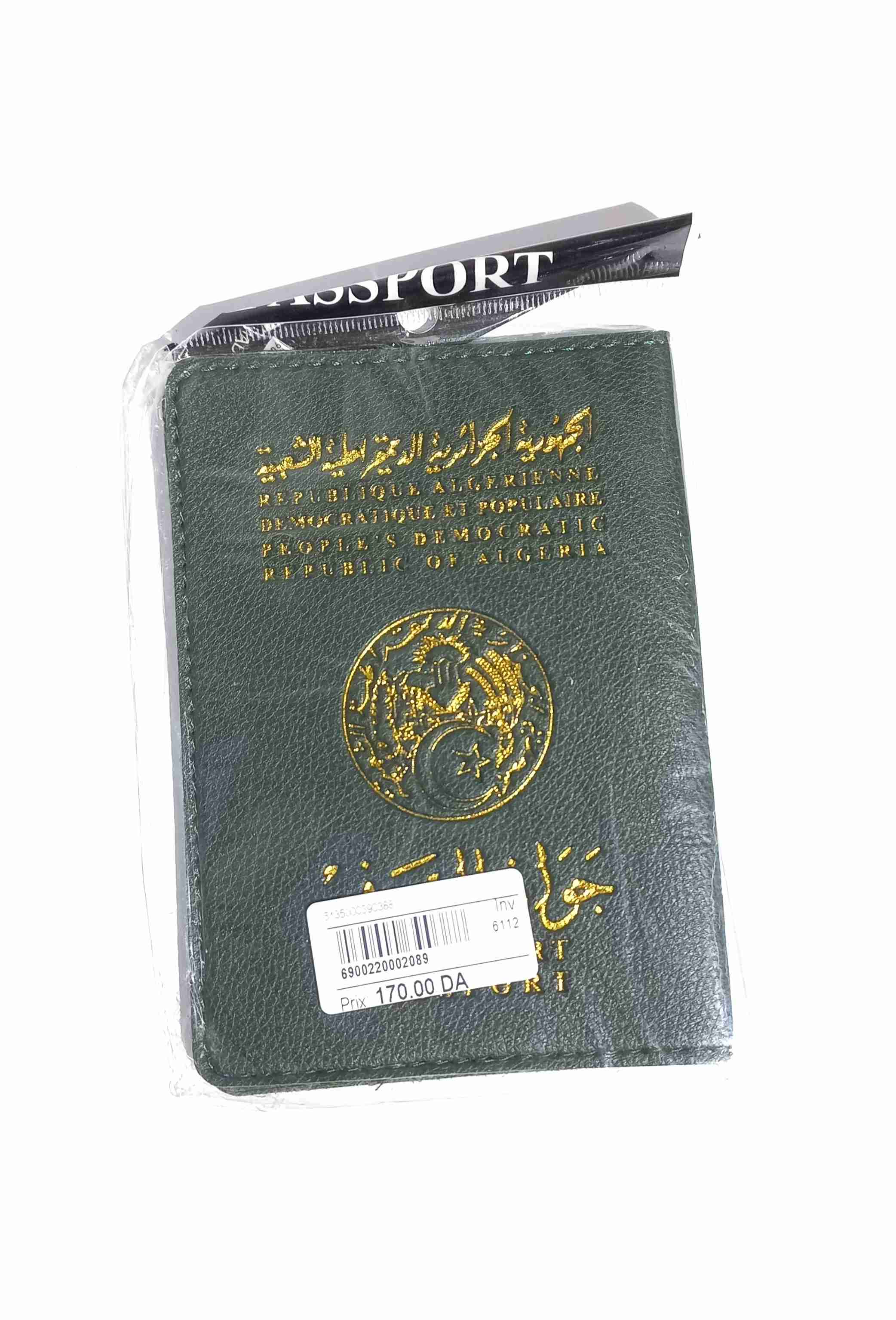 pochette passeport cuir