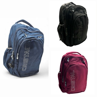 sac a dos labtop 18"  orthop. cristal 4701
