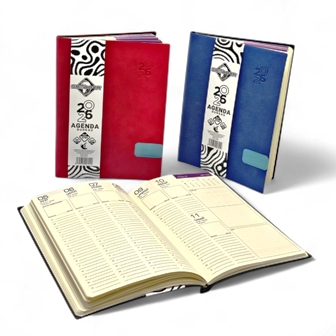 agenda de bureau a5  2026 sambara 2741