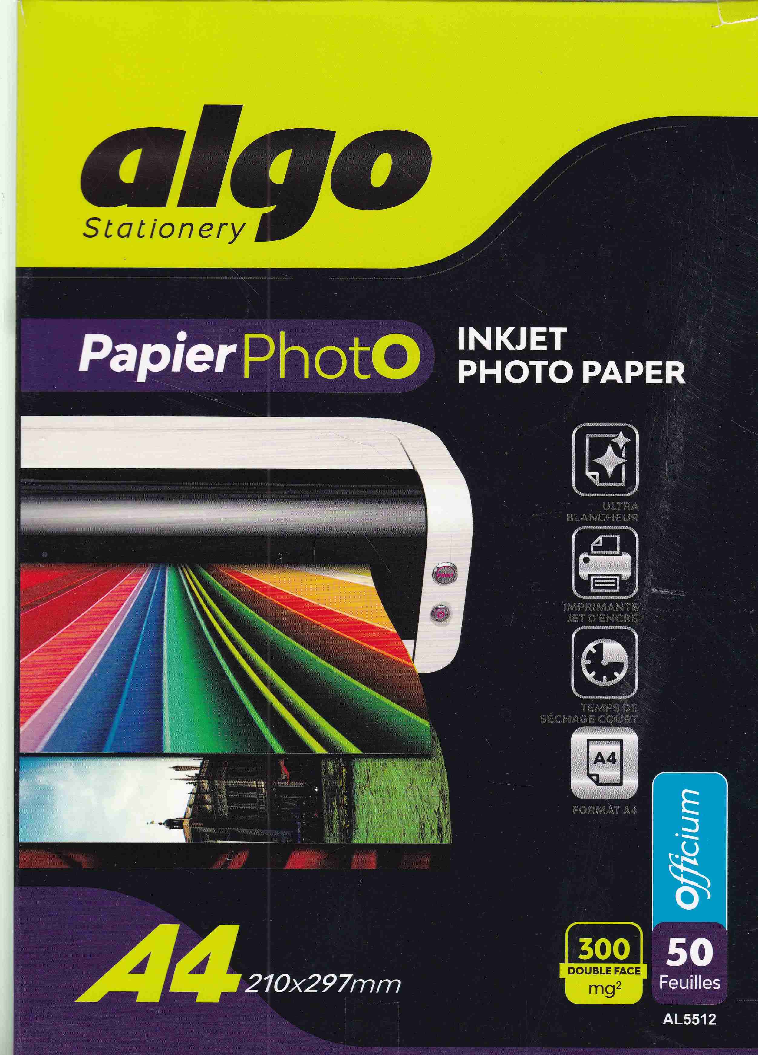 papier photo 300g df algo al5512