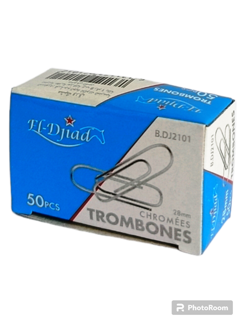 trombone 28mm chrome dj2101