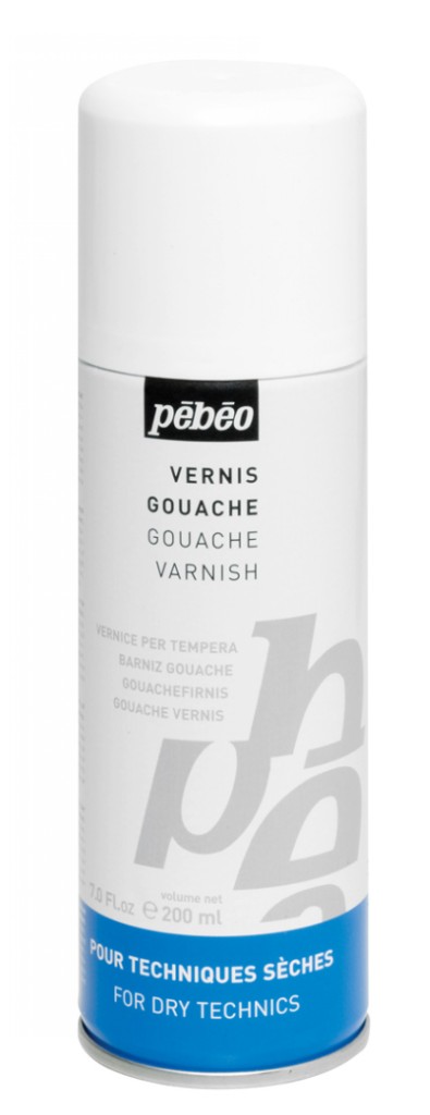 vernis gouache aerosol pebeo 582020